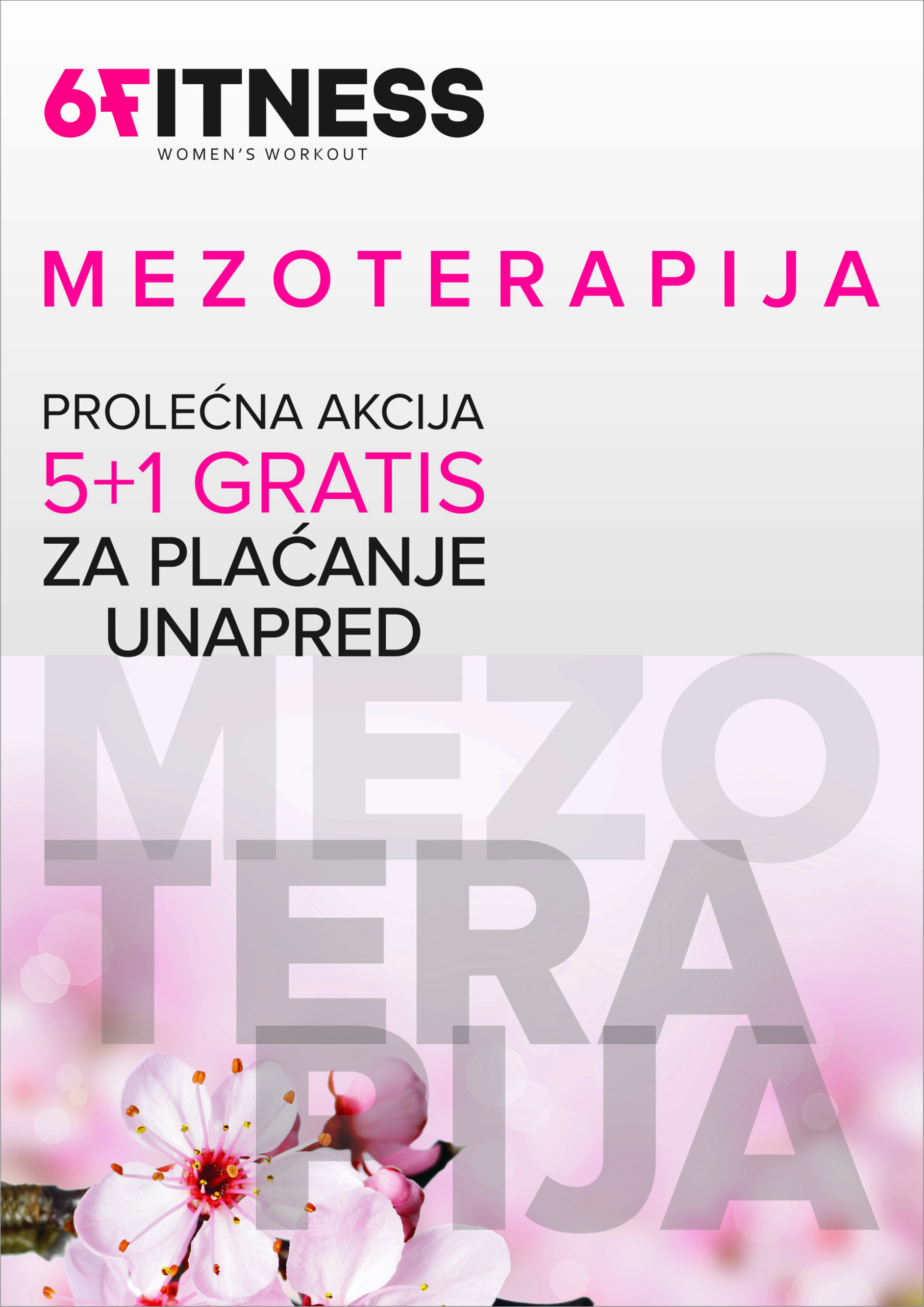 Fitness Oglas Akcija Mezoterapija Fitness Oglas Akcija Mezoterapija