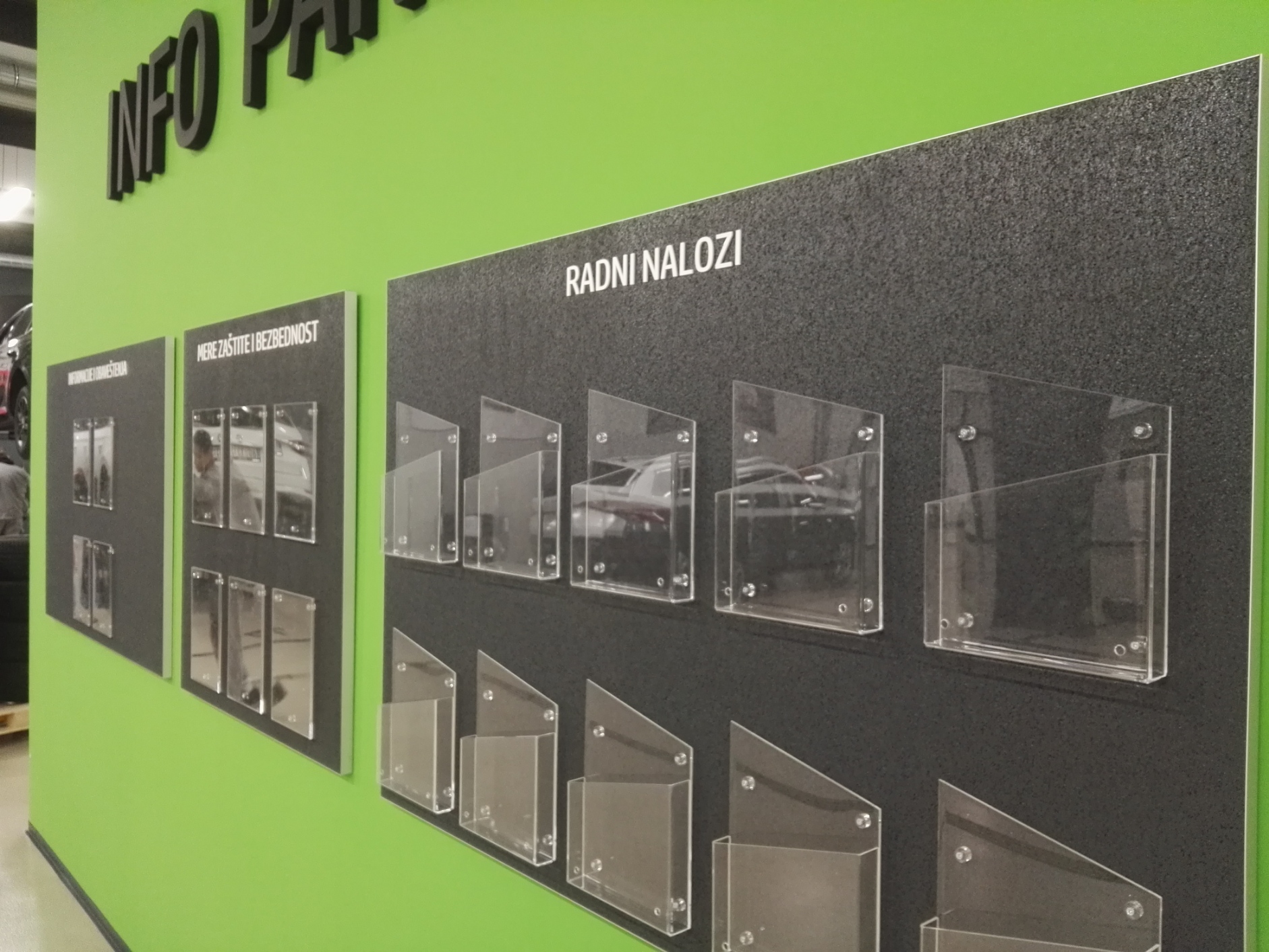 Kliritni holderi za info panele Kliritni holderi za info panele